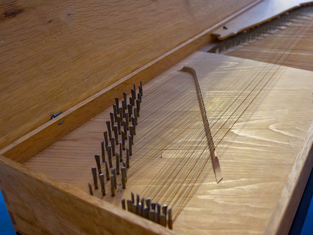 Clavichord nach Praetorius
