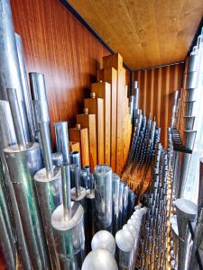Orgel Aussegnungshalle Waldfriedhof