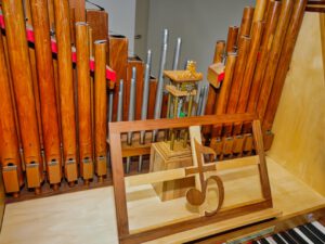 Traversflöten-Orgel, Carl Gottlob Weigle 1872 – Volker Bühler 1979