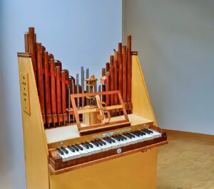Traversflöten-Orgel, Carl Gottlob Weigle 1872 – Volker Bühler 1979