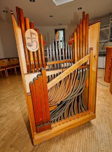 Traversflöten-Orgel, Carl Gottlob Weigle 1872 – Volker Bühler 1979