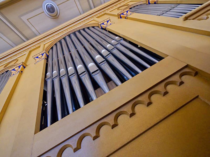 Orgel der Kirche St. Cosmas und Damian in Ohmden