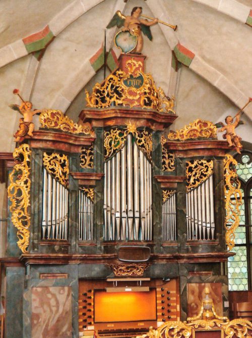 Orgel der Martinskirche Oberlenningen